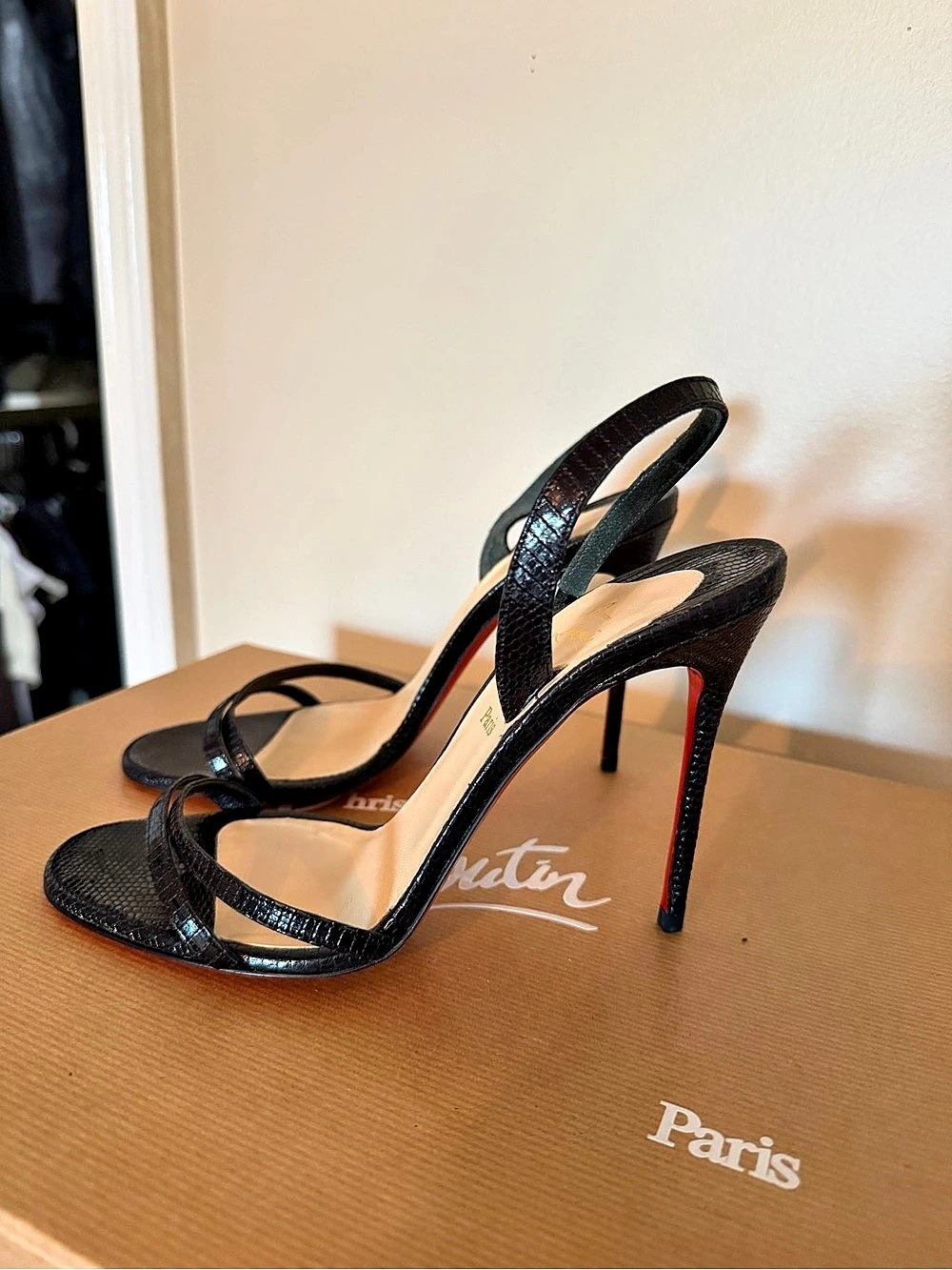 Christian Louboutin Black High Heels